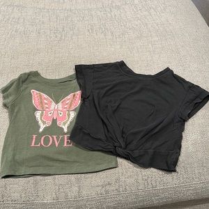 2 Toddler T-Shirts - 12 Months & 12-18 Months